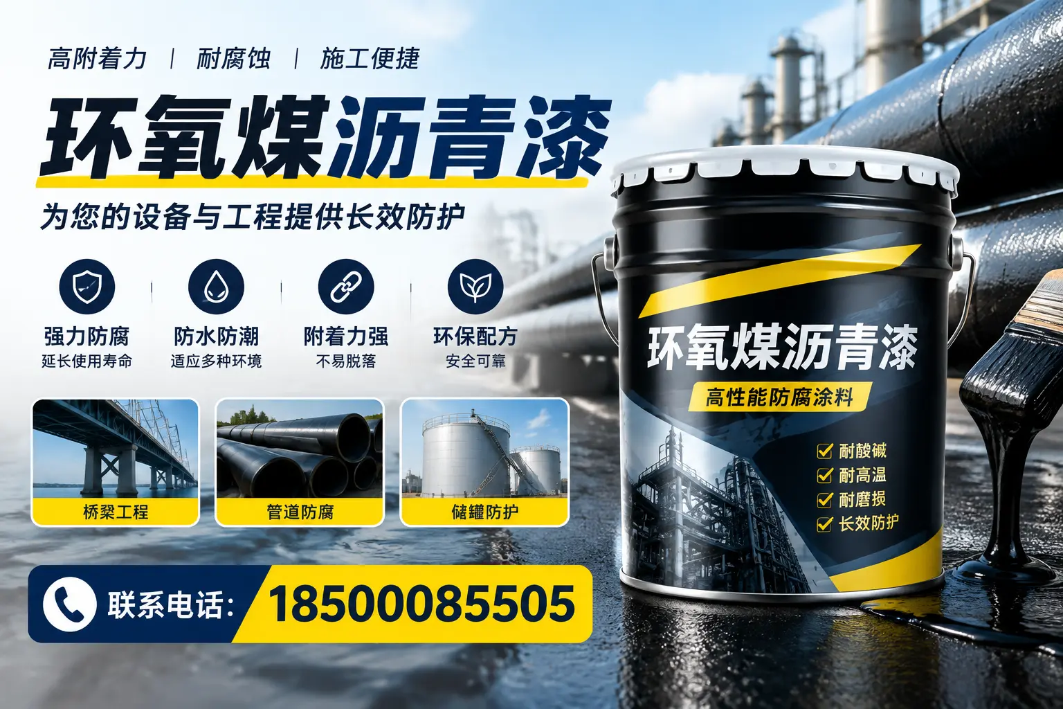 环氧煤沥青漆与其他涂料的对比分析，助力晋城企业决策
